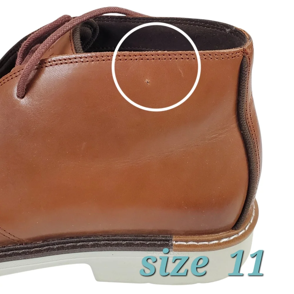 New Cole Haan grand 360 go to lace leather chukka boots woodbury preppy academia